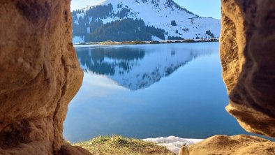 Brantlsee mit Blick zur Hohen Salve