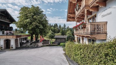 Scheffau_Bärnstatt_Ansicht_Sommer_WilderKaiser, © Berggasthof Bärnstatt/Hermann