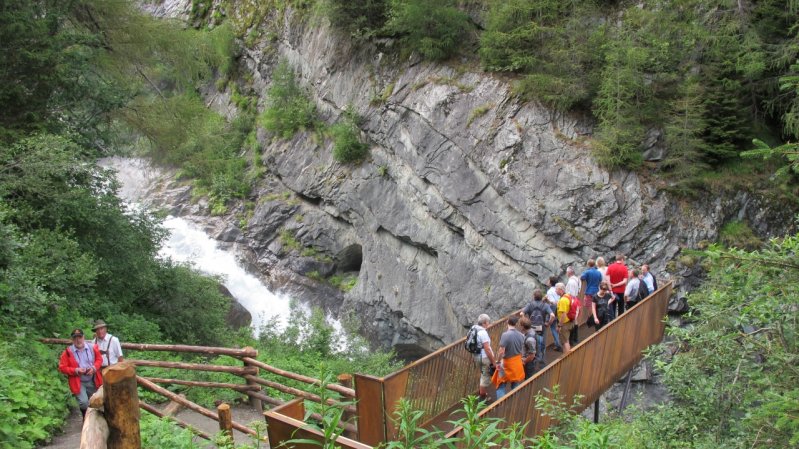 Umbal Waterfalls Viewing Platform, © Nationalpark Hohe Tauern