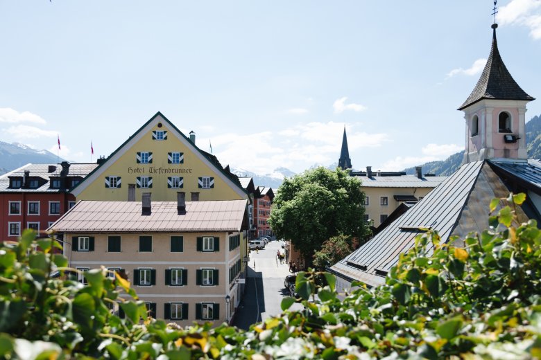 View of Kitzb&uuml;hel. A former border town and mining centre, it is today famous as one of the world&#39;s best wintersports destinations., © Maria Kirchner