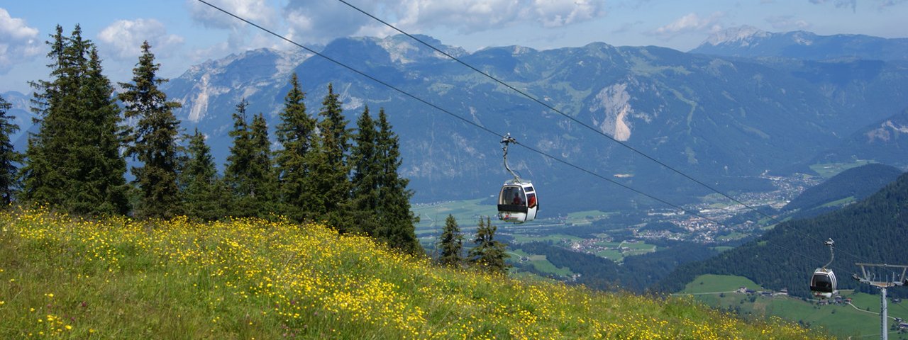 Wiedersbergerhornbahn cable car in Alpbach, © SkiJuwel Alpbachtal Wildschönau