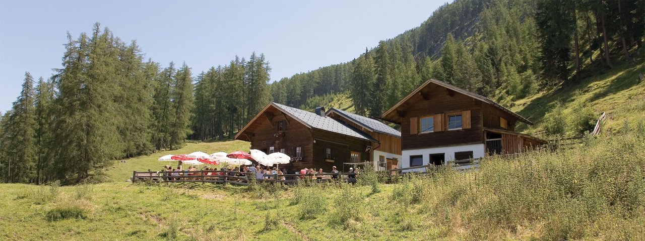 Mountain bike ride to the Karröster Alm, © Imst Tourismus