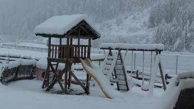 Spielplatz Aparthaus Aktiv im Winter