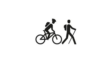 Shared Use Trail Icon