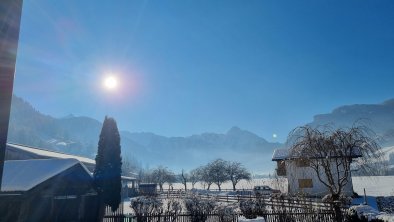 Blick von der Ferienwohnung