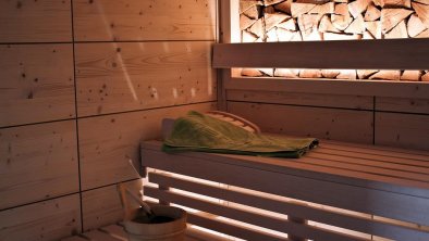 Finnish sauna in modern wood style, © Natürlich. Hotel mit Charakter in Fiss, Tirol