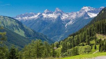 Weitblick vom Balkon aus