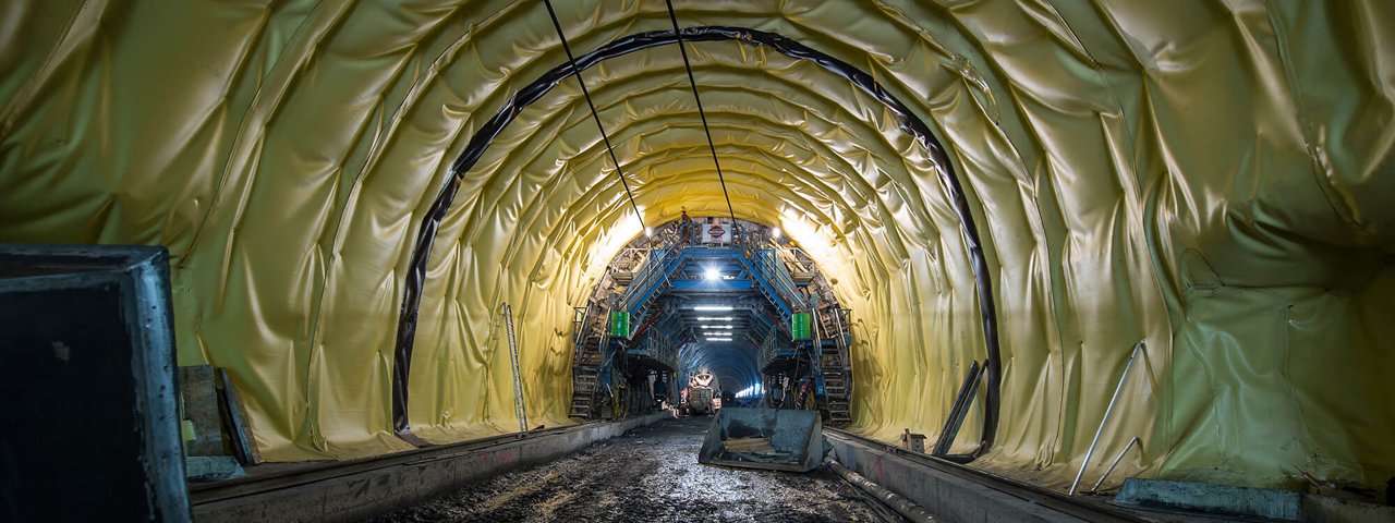 Work at the Brenner Base Tunnel, © BBT SE