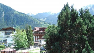 Landhaus Alpenrose Mayrhofen - Blick vom Balkon