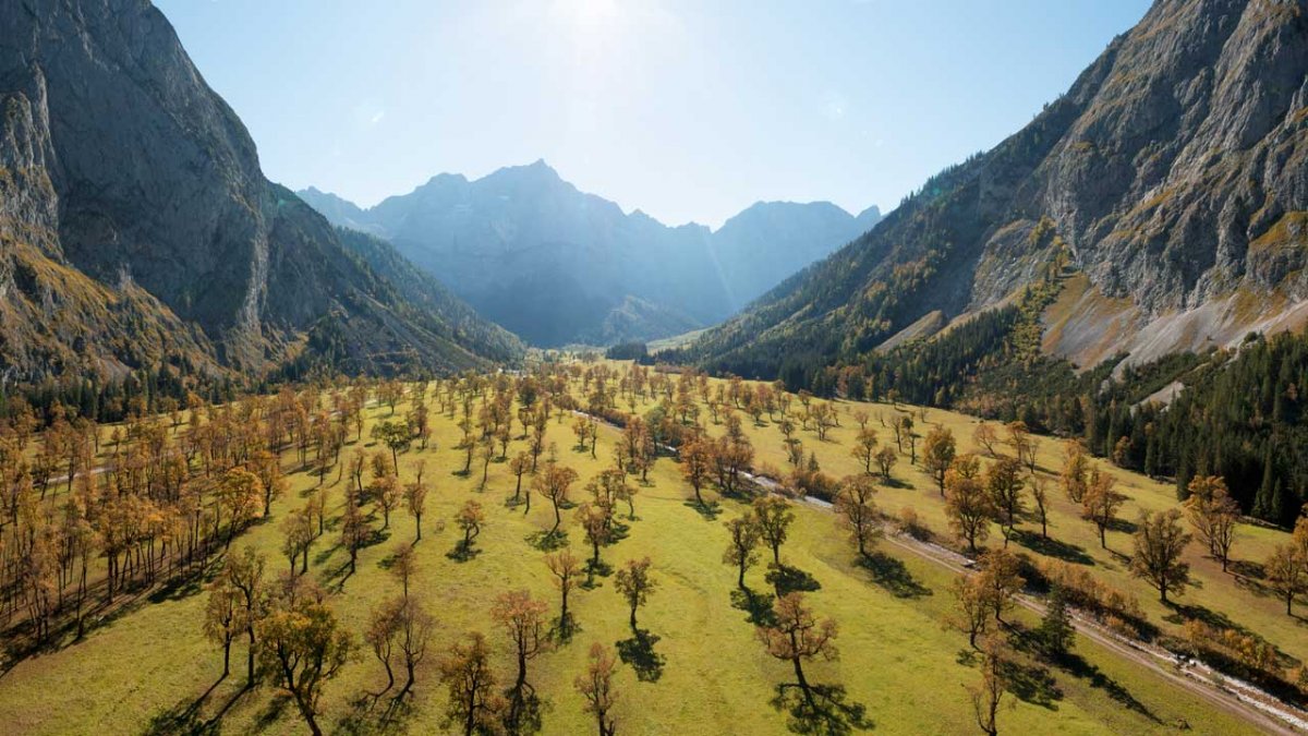 Autumn in Tirol: Großer Ahornboden, © Tirol Werbung/Mario Webhofer