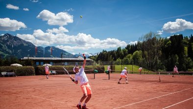 Tennis am Fuße des Wilden Kaisers