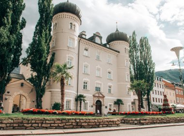 The Liebburg building on the main square in the centre of Lienz.