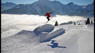Alpbach, Wiedersbergerhorn, Snowpark, Skifahrer, -, © Alpbachtal Tourismus
