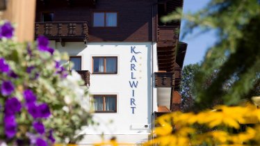 Hotel_KArlwirt_Hnr_26_Pertisau_09_2020_Schrift_Det, © Hotel Karlwirt