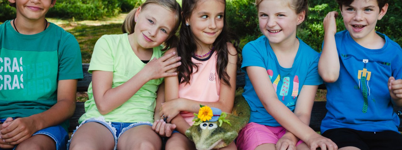 Fun with Stoffl and Friends in the Tannheimer Tal Valley, © Tirol Werbung / Verena Kathrein