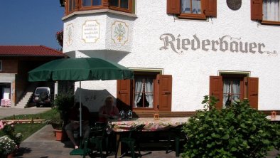 Sonnige Terrasse zur freien Benutzung