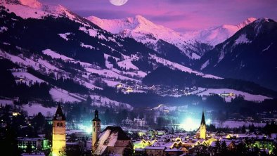 kitzbuehel bei nach mit mond -®Malaun