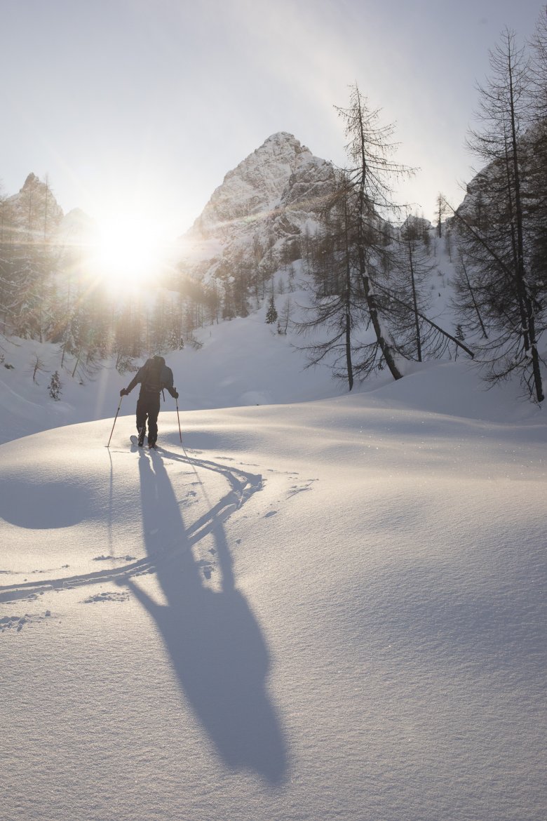 Staying at the hut is an experience in itself, but don&#39;t forget to head outside and explore the area on skis.

