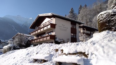 Winter Hausanssicht Haus Astrid Christoph