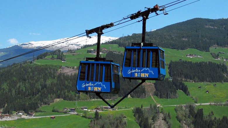 Gerlosssteinbahn cable car, © Zillertal Arena