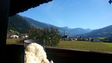 Aussicht vom Balkon im Apart Tyrol (3)