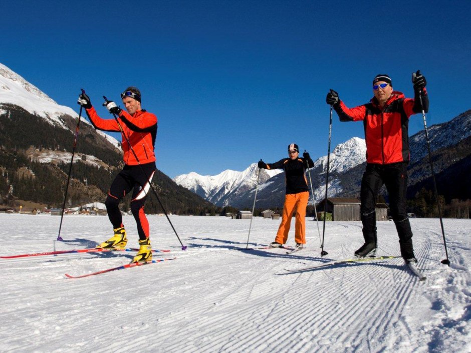 Cross-country skiing in Forchach, © TVB Lechtal