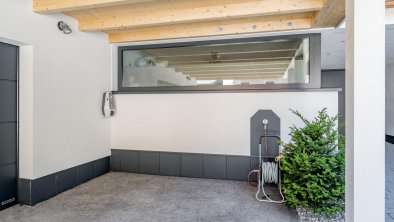 Carport mit Wallbox