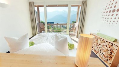 Summer view comfortroom II - south east - ground floor up to 2nd floor, © Natürlich. Hotel mit Charakter in Fiss, Tirol