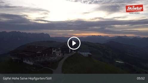 Webcam Gipfel Hohe Salve - Söll