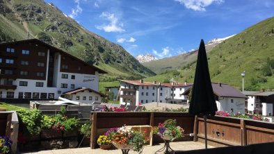 the terrace with a view, © Pension Reinstadler