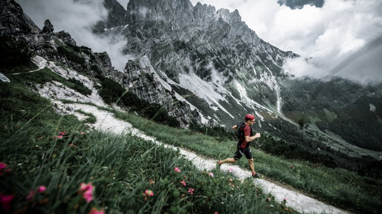 Trailrunning in the Wilder Kaiser Mountains, © Dominic Ebenbichler