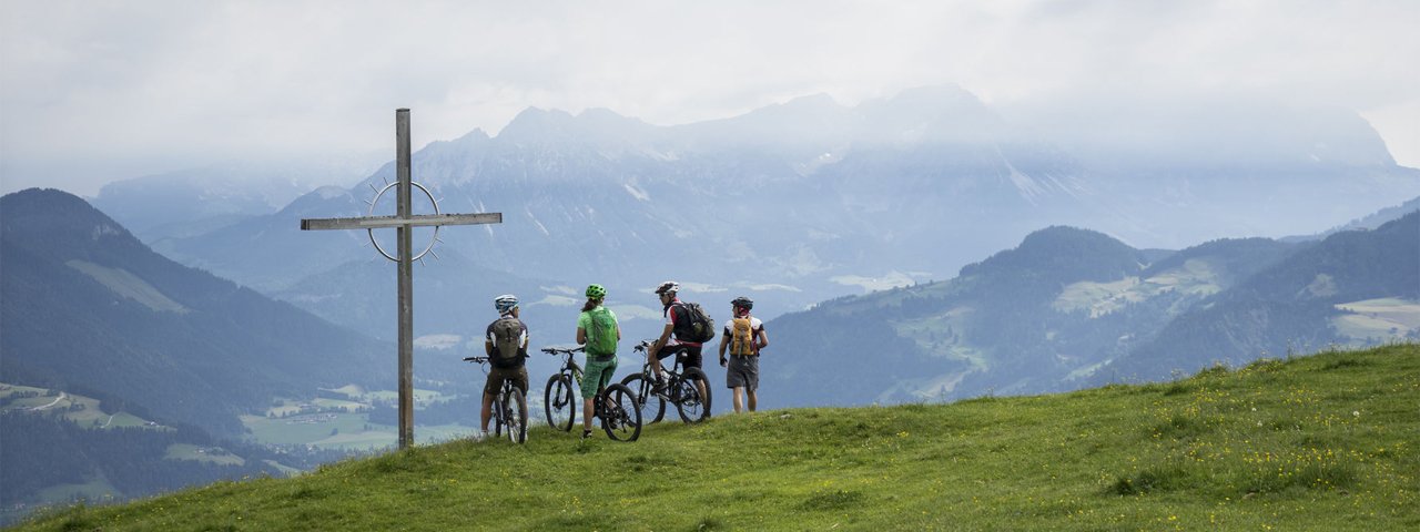 View of Wilder Kaiser Mountains (from Markbachjochbahn), © Tirol Werbung/Oliver Soulas