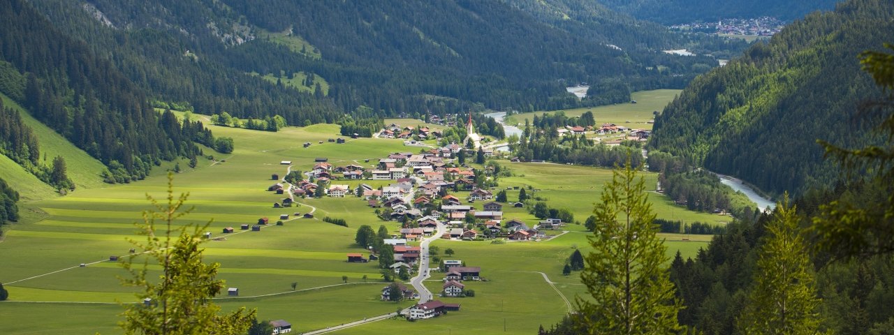 Häselgehr in summer, © Naturparkregion Lechtal