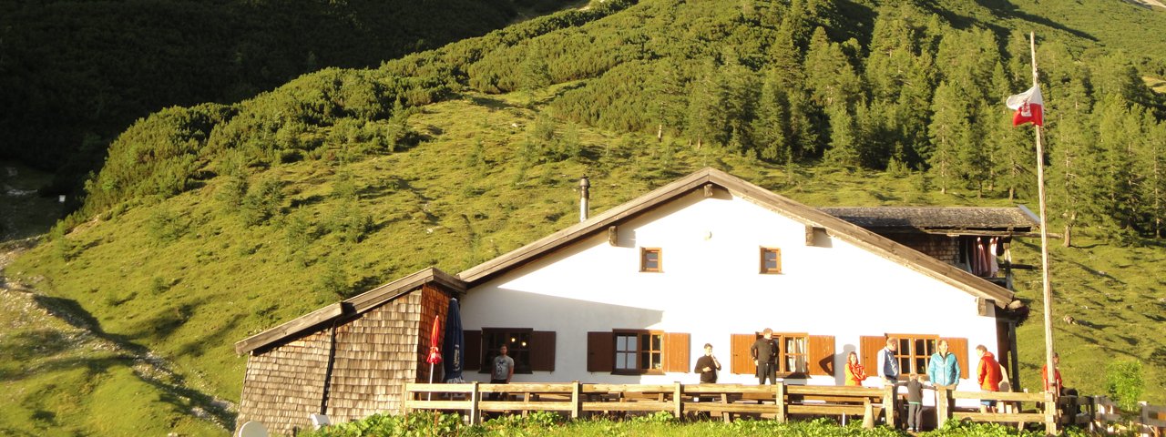 Destination of Stage 6: Hallerangeralm, © Tirol Werbung/Holger Gassler