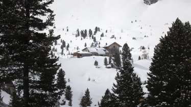 The Lizumer H&uuml;tte is the starting point for lots of excellent ski touring in the Tux Alps.
