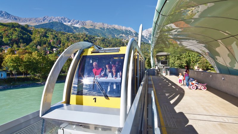 Hungerburgbahn funicular railway, © TVB Innsbruck