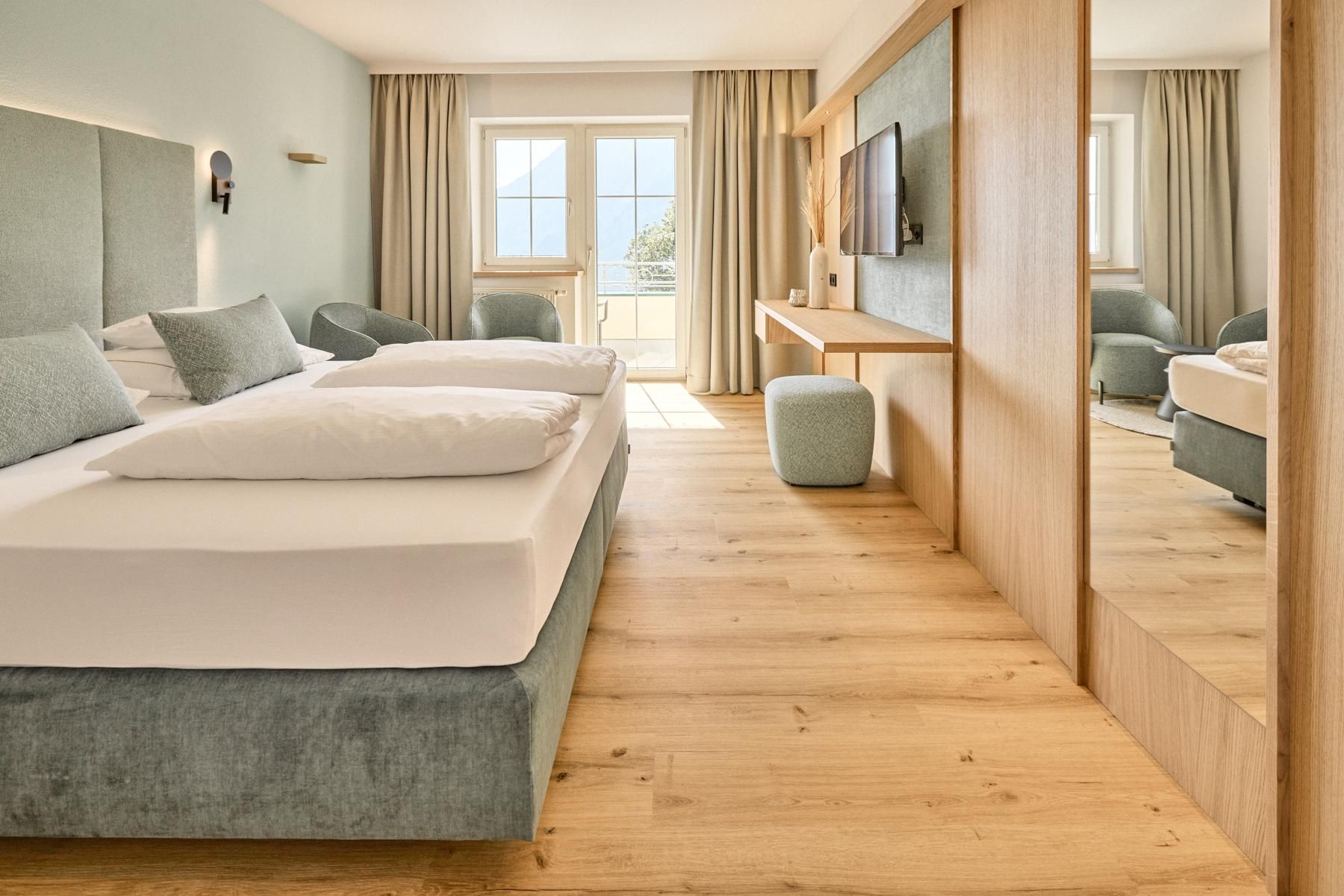 Our freshly renovated rooms at Schlössl Haimingerberg