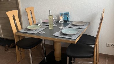 gedeckter Tisch