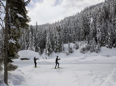 Cross Country Skiing in Obertilliach, Osttirol
