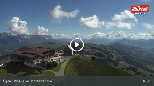 Webcam Gipfel Hohe Salve - Söll