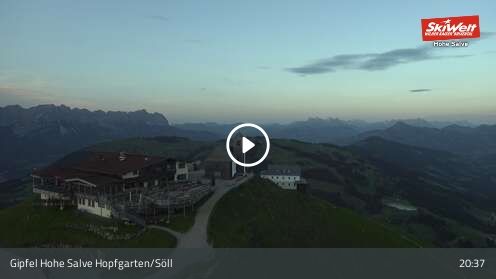 Webcam Gipfel Hohe Salve - Söll