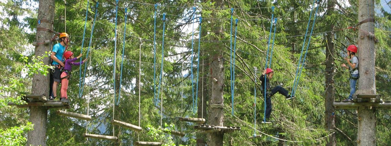 Bichlbach Aerial Forest Adventure Park in Tirol’s Außerfern Region, © Kletterwald Bichlbach