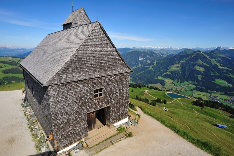 The chapel on the Hohe Salve mountain.
, © Kitzbüheler Alpen Marketing, Hannes Dabernig