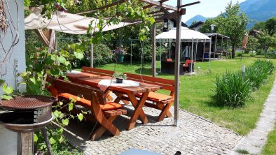 Grillplatz im Garten