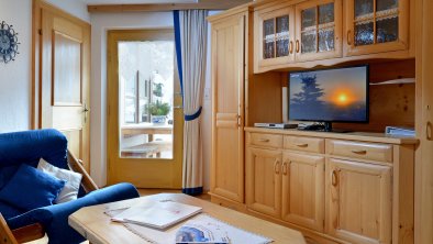 Wohnzimmer mit Flat/TV