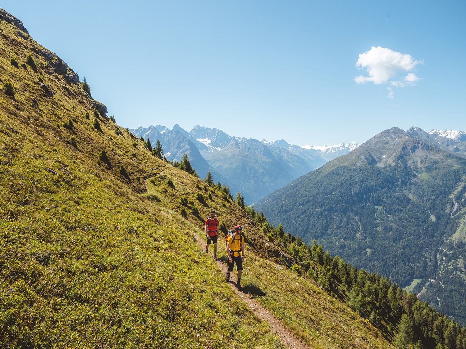 Panorama trail on the Kaunerberg | Tyrol in Austria