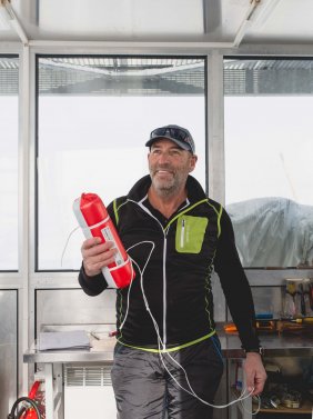 Werner Haberfellner, member of the Hafelekar avalanche safety team, Innsbruck, © Tirol Werbung/Bert Heinzlmeier