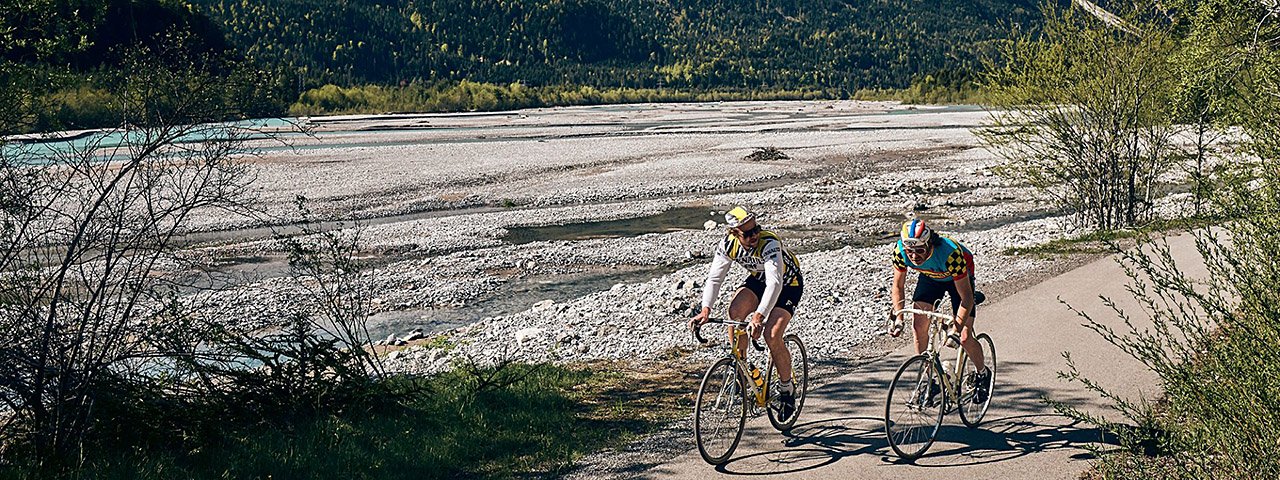 Riders will discover the scenic area of Lech River on two wheels during the 2023 Tirol Lech Tour, © Tiroler Lecht Tour