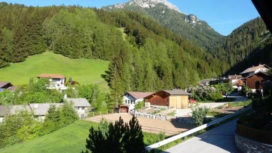 Ausblick vom Balkon