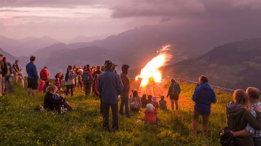 The Summer Solstice Fire Celebration atop Hohe Salve Mountain is a spectacular display, © Hannes Dabernig